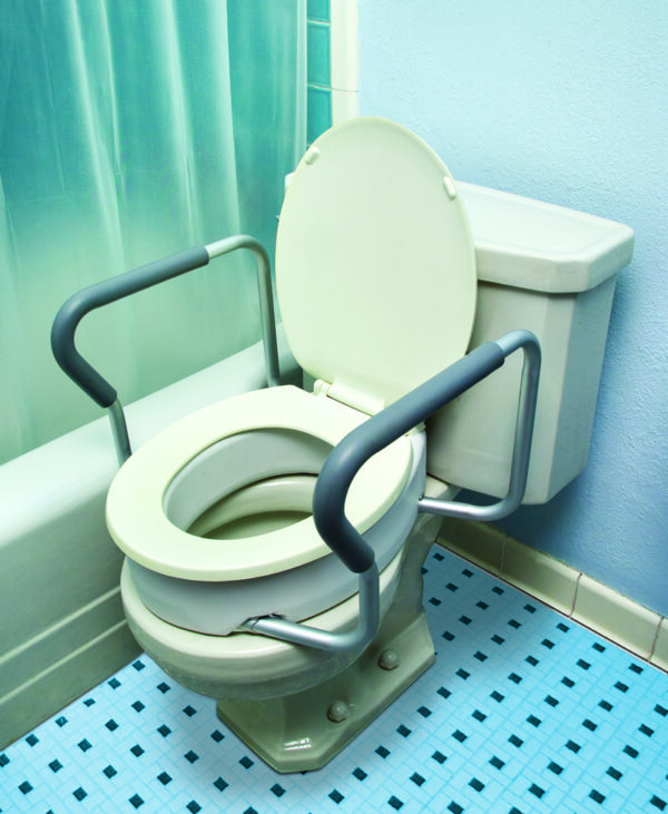 Toilet Seat Risers With Removable Arms