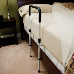 Bed Rail with Floor Support
