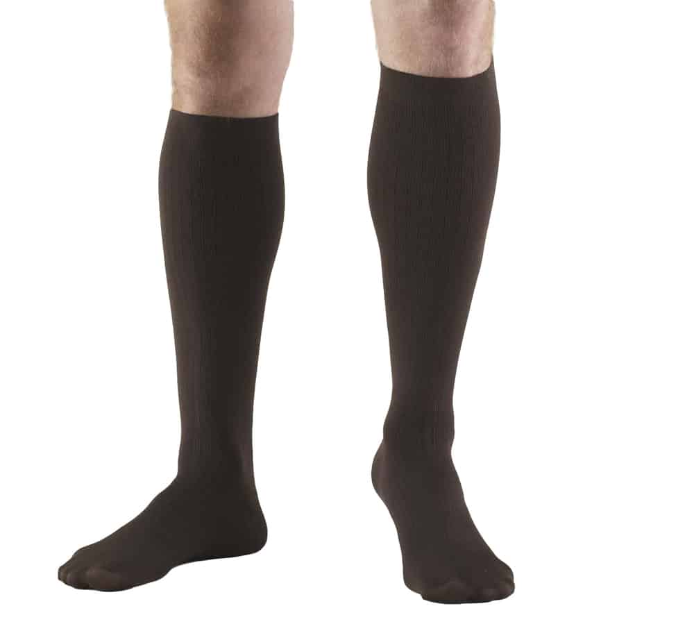 MEN'S DRESS WEAR KNEE HIGH TROUSER SOCKS: 8 - 15 mmHg - Homecare Express