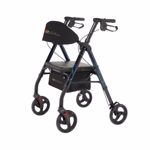 Royal Deluxe Aluminum 4-Wheel Rollator